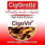 Cigovir - Flue-cured Virginia tobacco flavor e-lquid - Cigorette Inc Canada