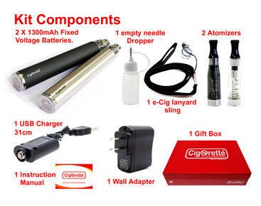 CigoGift-1 starter Kit - Cigorette Inc Canada - Electronic Cigarettes and Liquids