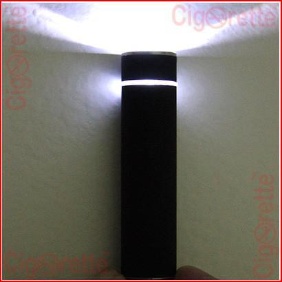 A smart eGo 650mAh LED light torch rechargeable battery