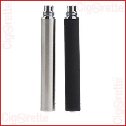 An elite auto e-cig eGo style rechargeable battery with a decorative diamond bottom that turns in to red LED light when vaping. It has a 1100mAh capacity and is activated automatically when inhaling from the tankomizer mouthpiece.
