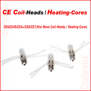 An easy to replace coil head that fits your CE series atomizer