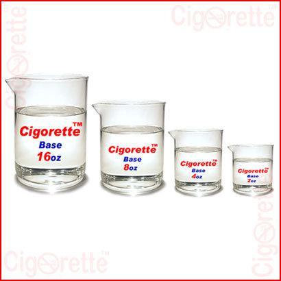 Cigorette special eLiquid Bases - Cigorette Inc - electronic liquids and electronic cigarettes - Canada