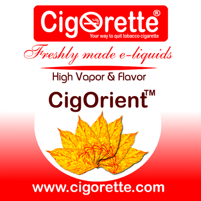 Cigorient e-liquid - Cigorette Inc - electronic cigarettes and liquids Canada