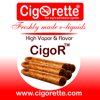 CigoR e-liquid - Cigorette Inc - electronic cigarettes and liquids Canada
