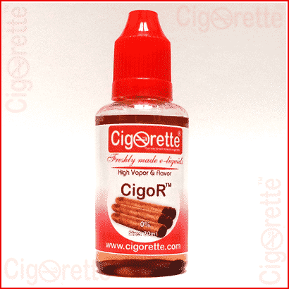 CigoR e-liquid - Cuban cigar vaping eliquid
