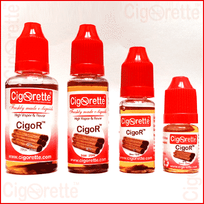 CigoR e-liquid - Cuban cigar vaping eliquid