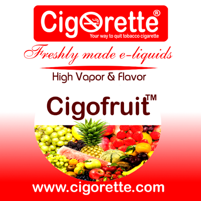 cigofruit e-liquid - A Juicy Tutti Frutti (fruit salad vaping ejuice)
