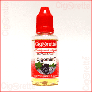 Cigomint e-liquid - grapes and mint vaping ejuice