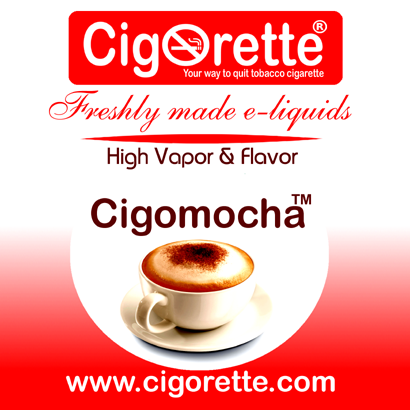 Cigomocha e-liquid - Cigorette Inc - electronic cigarettes and liquids Canada
