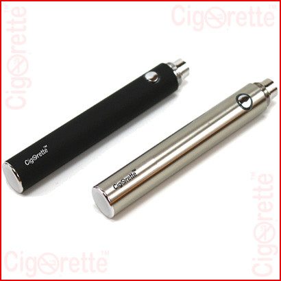 An elite Cigorette Inc EVOD style Fixed-Voltage rechargeable batteries