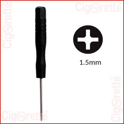 Philips mini cross screwdriver for e-Cig DIY disassemble and repair jobs