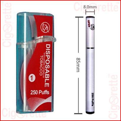 2 medium strength disposable DSE80 e-cigarettes