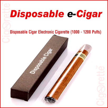 A fashionable style disposable e-cigar