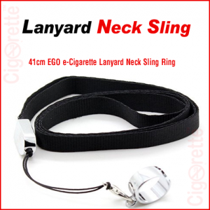 An eGo style lanyard neck sling ring