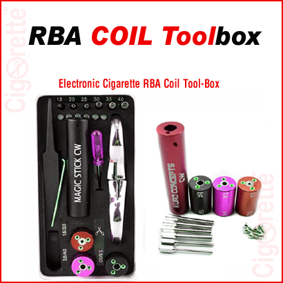 6 in 1 RBA coil toolbox for rebuildable atomizers