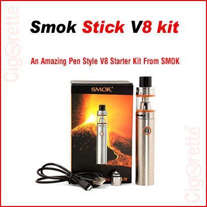 Pen style smok V8 Kit from SMOK - Cigorette Inc - electronic Cigarettes and Liquids - Canada