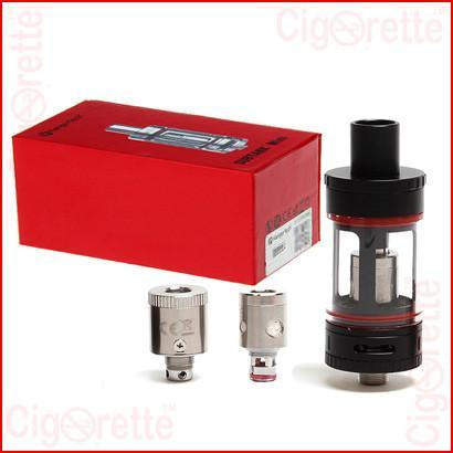 A clearomizer and RTA SubTank Mini-V2 sub-ohm OCC invention that performs as a sub-ohm dripper and offers the convenience of a large tank