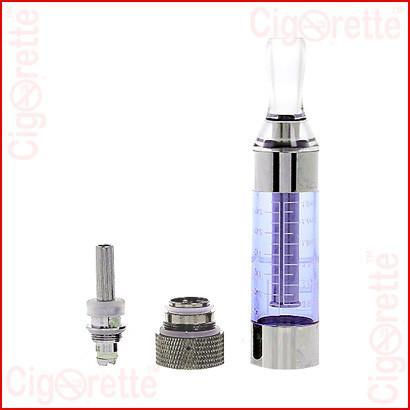 A 510 threaded 2.8ml 2.2ohm T3S bottom coil clearomizer