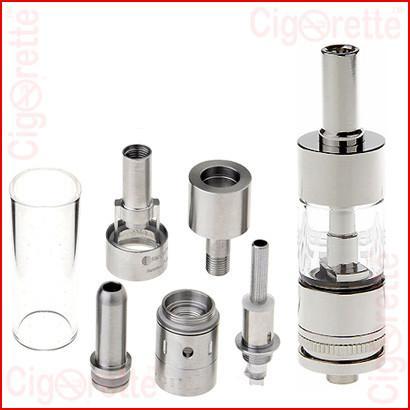 A 510 threaded air-flow control AeroTank Clearomizer of 2.5 ml tank volume and 2.0 ohm coil resistance