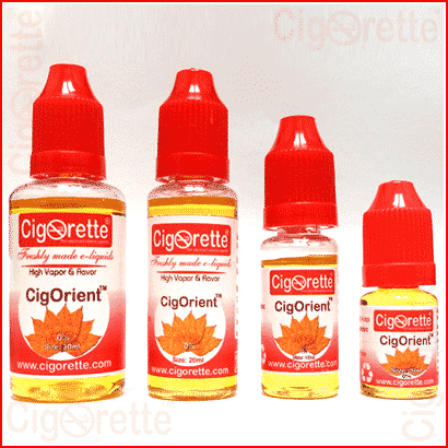 CigOrient e-liquid - Oriental-Turkish Tobacco vaping eliquid