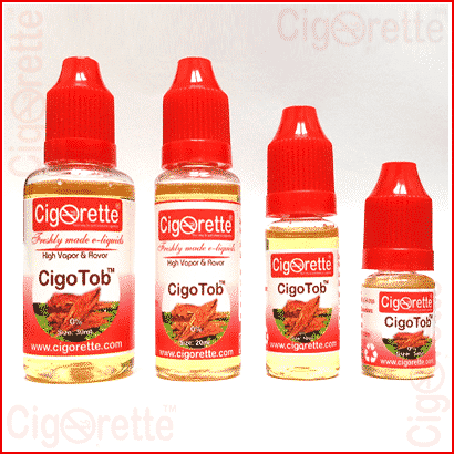 cigotob e-liquid - burley tobacco leaves vaping ejuice