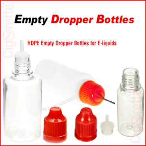 E-liquid Dropper Bottles