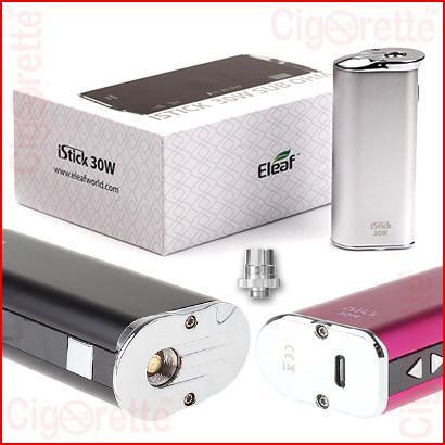 An advanced VV/VW personal vaporizer of a 5-30Watt range, 2200mAh capacity, compact palm-held size, and fashionable metallic appearance