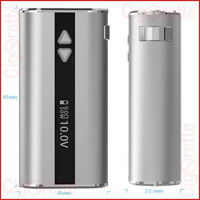 iStick 50W MOD is an advanced 4400mAh personal vaporizer that generates a powerful vapor, supports sub ohm coils, and fulfills your heavier vapor demand