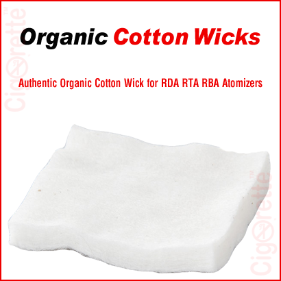 Authentic Rectangular Organic Cotton Wicks for RDAs & RTAs