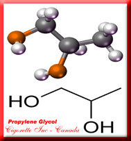 propylene-glycol-structure - Cigorette Inc- Canada