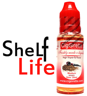 e-liquid shelf life - Cigorette Inc - e-cigarettes and e-liquids Canada