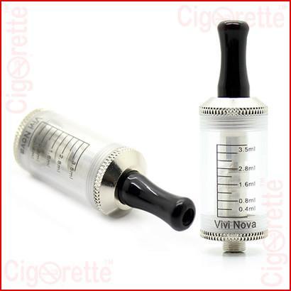 A 510 threaded Vivi Nova 3.5ml replaceable clearomizer.