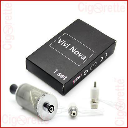 A 510 threaded Vivi Nova 3.5ml replaceable clearomizer.