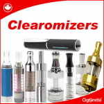 Clearomizers: The clearomizer was originated from the cartomizer design. It contained the wicking material, an e-liquid chamber, and an atomizer coil within a single clear component. This allows the user to monitor the liquid level in the e-vaping / e-cigarette device.