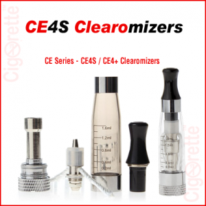 510 threaded 1.6ml CE4S Clearomizers are compatible with all types of fixed and variable voltage batteries.