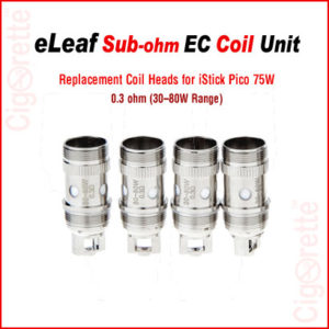 ELEAF Sub-Ohm Replacement EC Coil Head